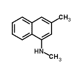 CAS#: 76588-00-6， N,3-Dimethyl-1-naphthalenamine