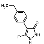 CAS#: 765904-59-4， 4-(4-Ethylphenyl)-5-fluoro-1,2-dihydro-3H-pyrazol-3-one