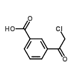 CAS 登录号：76597-78-9， 3-(氯乙酰基)苯甲酸
