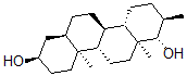 CAS#: 76612-30-1， (1S,2R,4aS,4bR,6aR,8R,10aS,10bS,12aS)-2,10a,12a-Trimethyl-1,2,3,4,4a,4b,5,6,6a,7,8,9,10,10b,11,12-Hexadecahydrochrysene-1,8-Diol