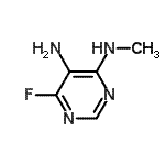 CAS#: 767-89-5， 6-Fluoro-N<sup>4</sup>-methyl-4,5-pyrimidinediamine