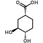 CAS#: 76704-84-2， (1R,3S,4S)-3,4-Dihydroxycyclohexanecarboxylic acid