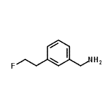 CAS#: 767286-13-5， 1-[3-(2-Fluoroethyl)phenyl]methanamine