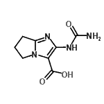 CAS#: 767316-89-2， 2-(Carbamoylamino)-6,7-dihydro-5H-pyrrolo[1,2-a]imidazole-3-carboxylic acid