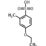 CAS 登录号：767576-22-7， 4-乙氧基-2-甲基苯磺酸