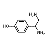 CAS#: 767582-04-7， 4-(1,2-Diaminoethyl)phenol