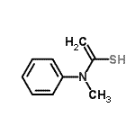 CAS#: 767583-27-7， 1-[Methyl(phenyl)amino]ethenethiol