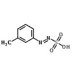 CAS#: 767584-42-9， (E)-(3-Methylphenyl)diazenesulfonic acid