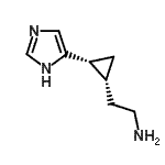 CAS#: 767626-16-4， 2-[(1R,2R)-2-(1H-Imidazol-5-yl)cyclopropyl]ethanamine