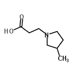 CAS#: 768325-61-7， 3-(3-Methyl-1-pyrrolidinyl)propanoic acid