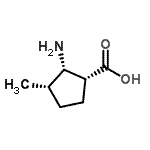 CAS 登录号：768333-80-8， (1R,2S,3S)-2-氨基-3-甲基环戊烷羧酸