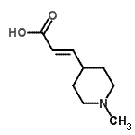 CAS#: 768370-97-4， (E)-3-(1-methyl-4-piperidyl)prop-2-enoic acid