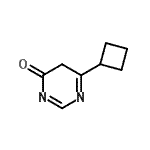 CAS#: 768397-53-1， 6-Cyclobutyl-4(5H)-pyrimidinone