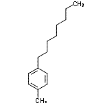 CAS#: 7686-25-1， 1-Methyl-4-octylbenzene