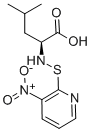 structure of CAS# 76863-77-9, N-(3-Nitro-2-Pyridinesulfenyl)-L-Leucine