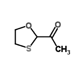 CAS#: 76887-11-1， 1-(1,3-Oxathiolan-2-yl)ethanone