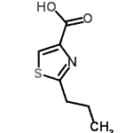CAS#: 769123-53-7， 2-Propyl-1,3-thiazole-4-carboxylic acid