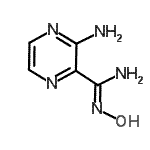 CAS#: 76952-35-7， 3-Amino-N-hydroxy-2-pyrazinecarboximidamide