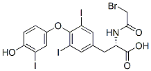 CAS#: 76970-94-0， (2S)-2-[(2-Bromoacetyl)Amino]-3-[4-(4-Hydroxy-3-Iodophenoxy)-3,5-Diiodophenyl]Propanoic Acid