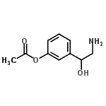 CAS#: 769873-06-5， 3-(2-Amino-1-hydroxyethyl)phenyl acetate