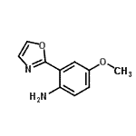 CAS#: 769921-95-1， 4-Methoxy-2-(1,3-oxazol-2-yl)aniline