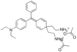 CAS#: 76994-37-1， [4-[(4-Diethylaminophenyl)-Phenylmethylidene]-1-Cyclohexa-2,5-Dienylidene]-Diethylazanium Acetate