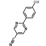 CAS 登录号：77017-54-0， 2-(4-羟基苯基)-5-嘧啶甲腈