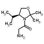 CAS#: 770682-73-0， 2-Amino-1-[(4S)-4-isopropyl-2,2-dimethyl-1,3-oxazolidin-3-yl]ethanone