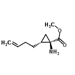 CAS#: 770742-52-4， Methyl (1R,2R)-1-amino-2-(3-buten-1-yl)cyclopropanecarboxylate