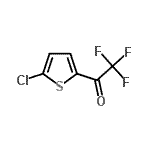 结构式 CAS# 771-83-5, 1-(5-氯-2-噻吩基)-2,2,2-三氟乙烷酮