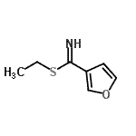 CAS#: 771424-44-3， Ethyl 3-furancarbimidothioate