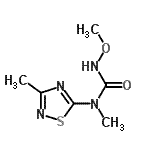 CAS#: 771427-25-9， 3-Methoxy-1-methyl-1-(3-methyl-1,2,4-thiadiazol-5-yl)urea