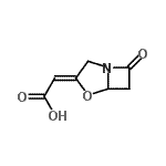 CAS#: 771428-28-5， (2Z)-(7-Oxo-4-oxa-1-azabicyclo[3.2.0]hept-3-ylidene)acetic acid