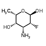 CAS#: 771442-66-1， 3-Amino-2,3,6-trideoxy-2-fluoro-alpha-L-talopyranose