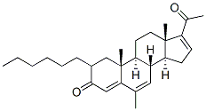 CAS#: 77145-92-7， (16beta,17alpha)-17-Acetyl-6-Methyl-16,24-Cyclo-21-Norchola-4,6-Dien-3-One Mixt. With (17alpha)-3-Methoxy-19-Norpregna-1,3,5(10)-Trien-20-Yn-17-Ol