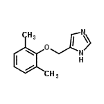 CAS#: 771450-63-6， 4-[(2,6-Dimethylphenoxy)methyl]-1H-imidazole