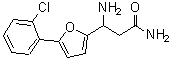 CAS#: 771522-53-3， 3-amino-3-[5-(2-chlorophenyl)-2-furyl]propanamide