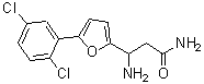 CAS#: 771522-86-2， 3-Amino-3-[5-(2,5-dichlorophenyl)-2-furyl]propanamide