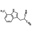 CAS#: 771526-87-5， [(7-Methyl-1H-indol-3-yl)methyl]malononitrile
