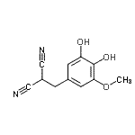CAS#: 771547-74-1， (3,4-Dihydroxy-5-methoxybenzyl)malononitrile