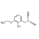 CAS#: 771559-04-7， (3-Ethoxy-2-hydroxybenzyl)malononitrile