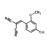 CAS#: 771564-84-2， (4-Hydroxy-2-methoxybenzylidene)malononitrile