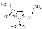 CAS#: 77171-32-5， (2S,5S,6R)-3-(2-Aminoethylsulfanyl)-6-(1-Hydroxyethyl)-7-Oxo-1-Azabicyclo[3.2.0]Hept-3-Ene-2-Carboxylic Acid