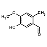 CAS#: 7721-61-1， 5-Hydroxy-4-methoxy-2-methylbenzaldehyde