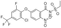 CAS#: 77227-69-1， 5-[2-Chloro-6-Fluoro-4-(Trifluoromethyl)Phenoxy]-N-Ethylsulfonyl-2-Nitrobenzamide