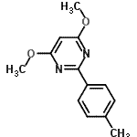 CAS#: 77232-14-5， 4,6-Dimethoxy-2-(4-methylphenyl)pyrimidine