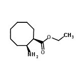 CAS#: 772330-11-7， Ethyl (1R,2S)-2-aminocyclooctanecarboxylate