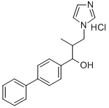 CAS#: 77234-89-0， 3-Imidazol-1-Ium-1-Yl-2-Methyl-1-(4-Phenylphenyl)Propan-1-Ol Chloride