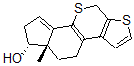 CAS#: 77255-07-3， alpha-Nor-3,7-Bisthiaestra-1,5(10),8,14-Tetraen-17(E)-Ol