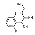 CAS#: 773008-46-1， Ethyl 2-(2,6-difluorophenyl)-2-hydroxyethanimidate